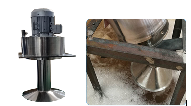 機(jī)械消泡器消除泡沫現(xiàn)場(chǎng) 機(jī)械消泡器消除泡沫現(xiàn)場(chǎng)